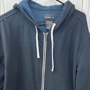 O'Neill Men's Dark Blue Zip-Up Sweater
